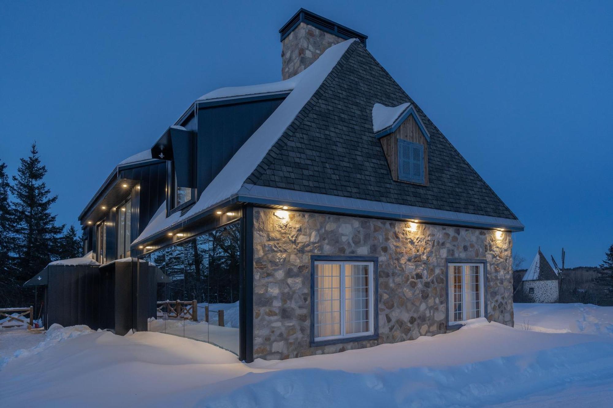 Le Baluchon Eco-Villegiature Saint-Paulin Екстериор снимка